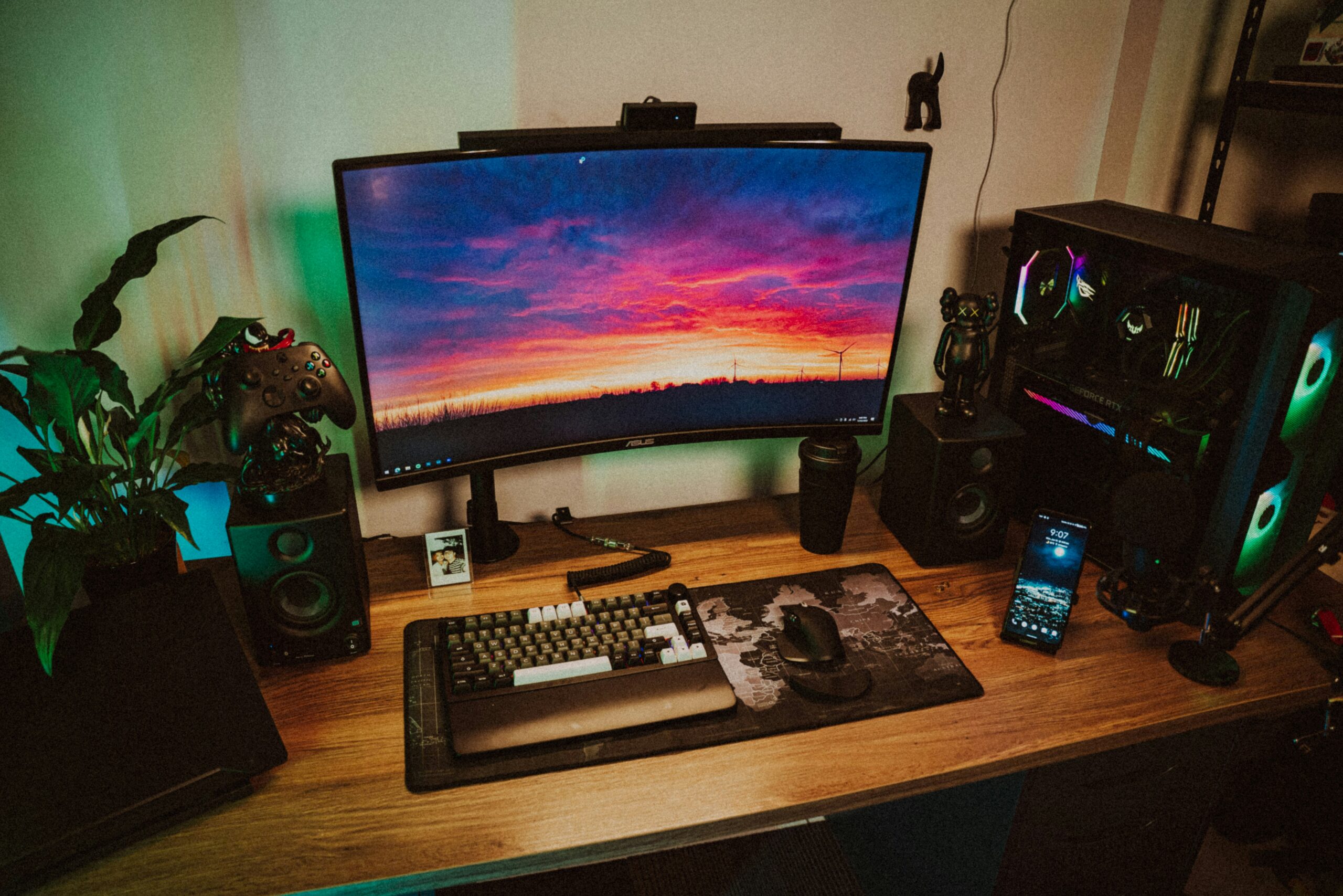 monitor tela pc setup
